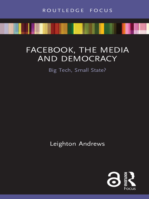 תמונה של  Facebook, the Media and Democracy